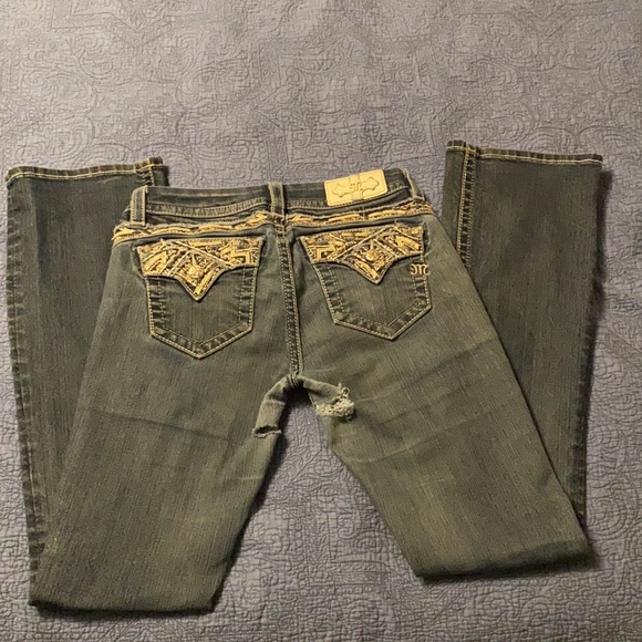 Miss Me jeans size 29x35 *needs repair* - Picture 1 of 4